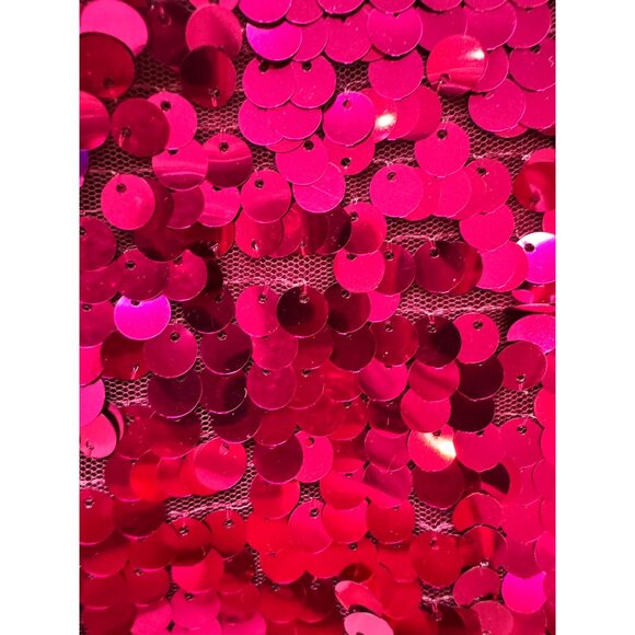 Maeve By Anthropologie Sequined Tie-Strap V-Neck Tank Top Medium Burgundy - Picture 15 of 15